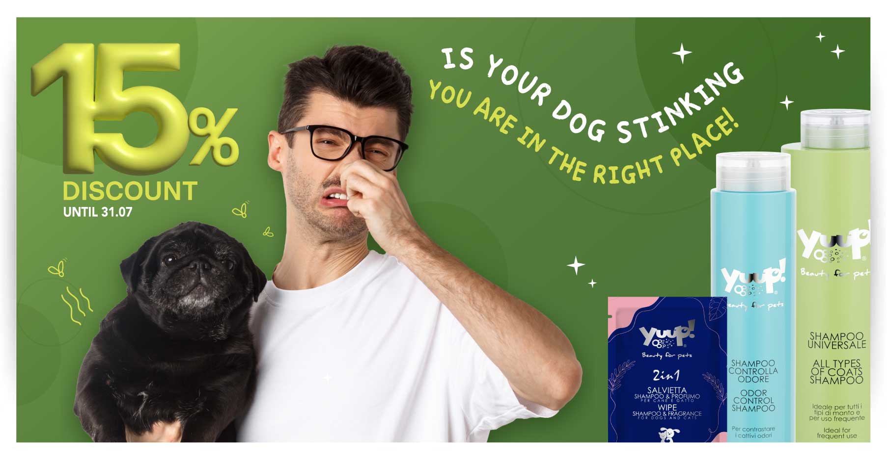 15% prodotti Home per manti corti